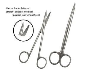 Metzenbaum Scissors 5.5" Straight - Medical Surgical Instrument - Stainless Stee - Picture 1 of 4
