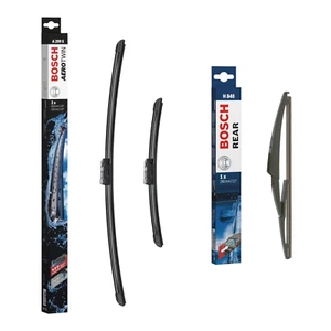 BOSCH Kit Spazzole Anteriori + Posteriori Aerotwin per FIAT 500 RENAULT ZOE - Foto 1 di 9