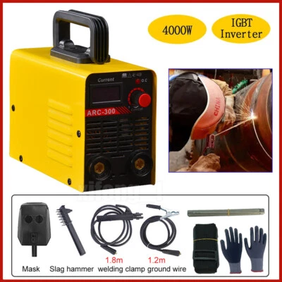 110V 5000W Portable Electric Welding Machine IGBT ARC MMA Stick Welder Inverter - Image 1 of 4
