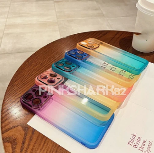 Cover iphone 12 Pro Arcobaleno Colorata Silicone Flessibile Gel Wireless - Immagine 1 di 1
