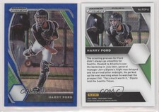 2021 Panini Prizm Draft Picks Blue Wave Prizm Harry Ford #PDP12