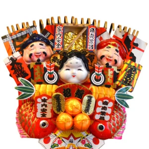 From Japan Japanese Lucky Item New Year Decoration Ornament Kumade 48cm - Picture 1 of 2