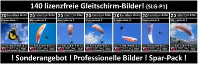 140 Lizenzfreie Profi-Bilder - Gleitschirm-Akrobatik - Royalty Free Photoshop - Bild 1 von 4
