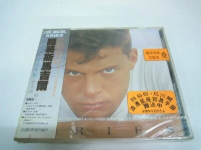 Luis Miguel Aries 1993 Version UFO Taiwan Promo Insert Sticker OBI CD Sealed - Bild 1 von 4