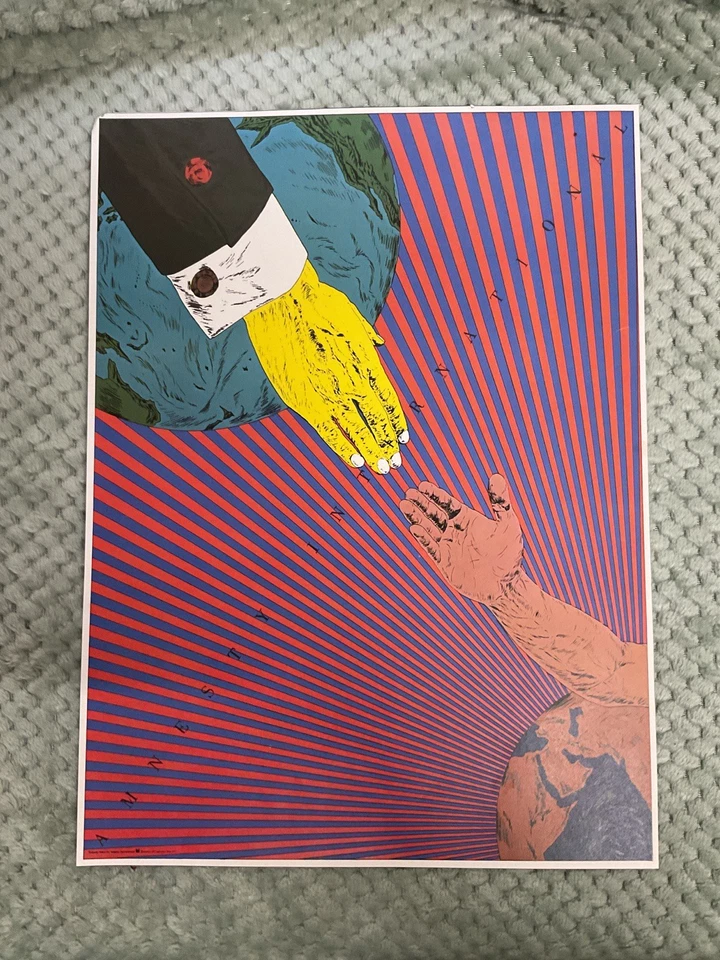 Tadanori Yokoo Limited Edition Art Print Poster  , Rare  ,LARGE, Import - image 1 of 4