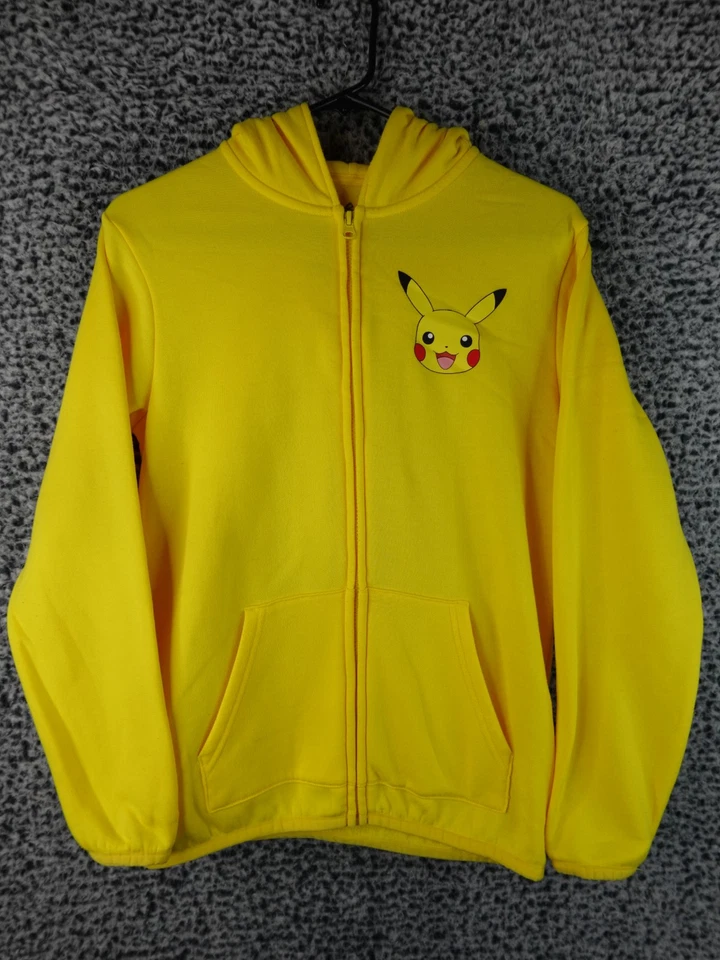 Pokemon Pikachu Niños Sudadera con Capucha Manga Larga Chaqueta Amarilla Talla L. 14/16 Foto 1 de 4