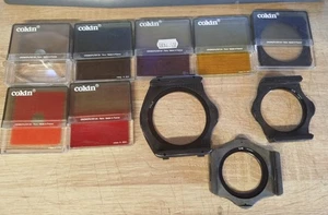 Lot Filtres Photo/Video COKIN Serie A - Plusieurs Effets + Porte filtres - Picture 1 of 5