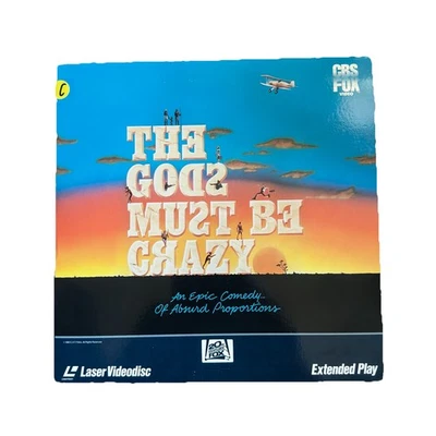 The Gods Must Be Crazy Laserdisc LD Foto 1 de 2