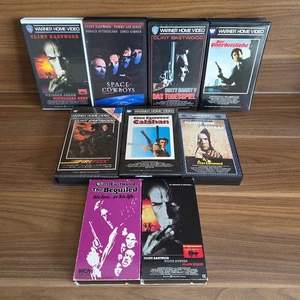 9x CLINT EASTWOOD VHS Video Kassette Tape Konvolut Set Sammlung Rare Rarität OOP - Bild 1 von 3