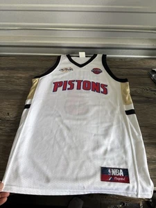 Detroit Pistons Richard Hamilton #32 Jersey M NBA Finals 2005 Majestic USA - Picture 1 of 7