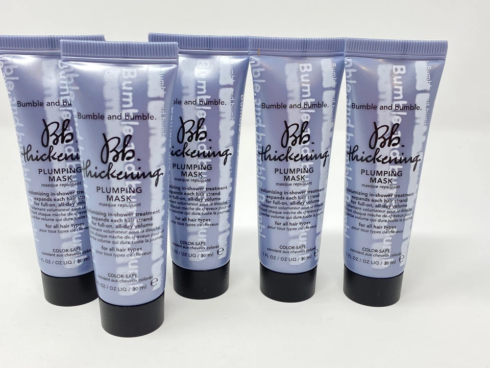 Утолщающая пухлая маска для волос Bumble And Bumble 1 унция дорожный размер 6 шт. - Изображение 1 из 1