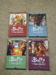 Cómics de Buffy The Vampire Slayer temporada ocho volúmenes 1-4 Dark Horse Joss Whedon - Imagen 1 de 21