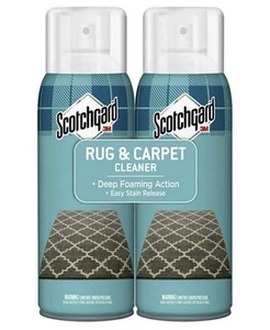LOT OF 2 Scotchgard Carpet Cleaner Spray 14 Oz Stain Protection Fabric Cleaner - Picture 1 of 5