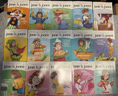 Lot Of 15 Junie B Jones  paperback Books  Barbara Park Series - Image 1 of 2