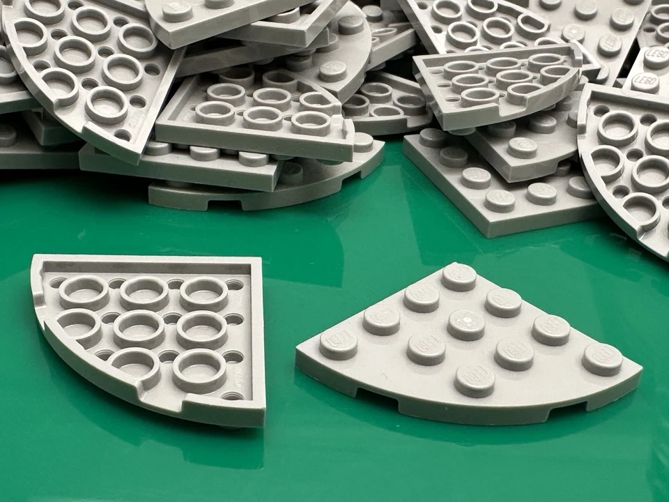 LEGO пластина 4 x 4 круглый угол от Millennium Falcon набор 75192 - 4 изделия новый - Изображение 1 из 4