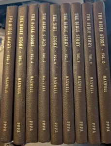 The Bible Story Vintage Book Set Vol 2-10 by Arthur S. Maxwell (1956) - Picture 1 of 24