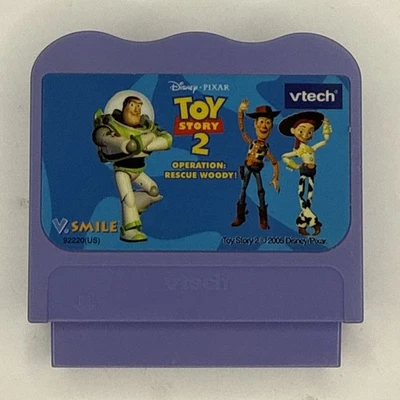VTech VSmile Disney Pixar Toy Story 2 Operation Rescue Woody Cartridge Game - Image 1 of 2