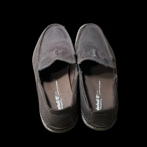 Timberland Earthkeeper Mocasín Informal Sin Cordones Para Hombres Talla 9 Zapatos Cuero Marrón - Imagen 1 de 5