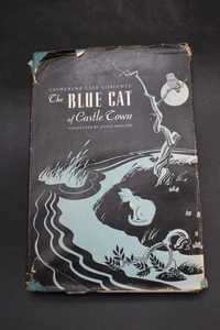 *STATED FIRST* Blue Cat of Castle Town by Catherine Cate Coblentz NEWBERRY HCDJ - Picture 1 of 18