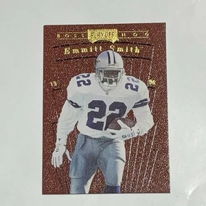 🐷 Emmitt Smith 1996 Playoff Prime Boss Leather Hog COWBOY 🐷 T584 - Bild 1 von 2