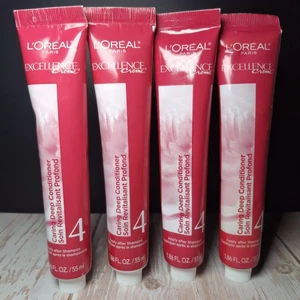 New L'Oreal Excellence Creme Caring Deep Conditioner Step 4 - LOT OF 4 - Picture 1 of 5