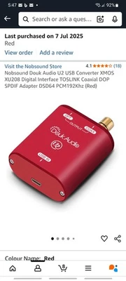 Coaxial to Optical SPDIF Toslink Bi-Directional Digital Audio Converter Adapter - Image 1 of 4