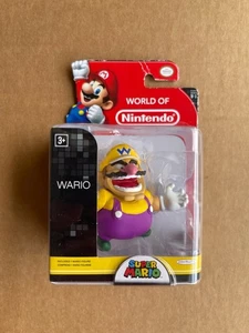 Wario Jakks Pacific World Of Nintendo Super Mario 2.5” Figure SEALED - Picture 1 of 2