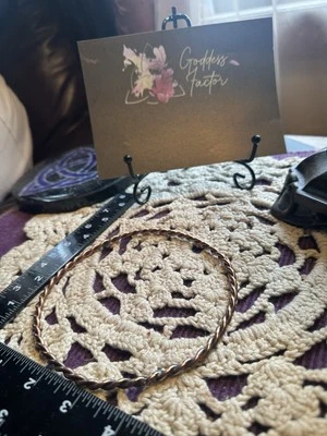 Copper Tensor Ring Hand Made 3/4 Sacred Cubit 10 Gage