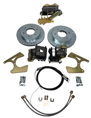 Chevrolet C10 1963 1970 kit de conversión de freno de disco trasero 6 orejetas disco maestro Foto 1 de 4