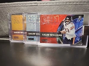 💥🏈3 - Caleb Williams 2023 Wild Card QB1 On The Clock #/# Football Bears USC🏈💥 - Bild 1 von 5
