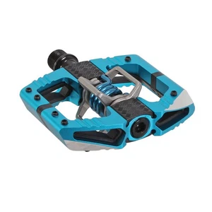 Crank Brothers Mallet E pedals, light blue - Picture 1 of 1
