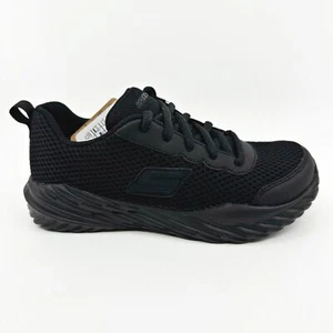 Skechers Nitro Sprint Prozon Black Kids Boys Size 1 Sneakers - Picture 1 of 6