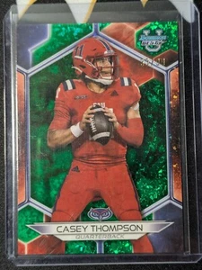Casey Thompson 2023 Bowman Best University Green Mini-Diamond /99 - Bild 1 von 2