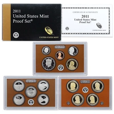 2011 S Clad Proof Set U.S. Mint Original Government Packaging OGP Collectible - Image 1 of 4