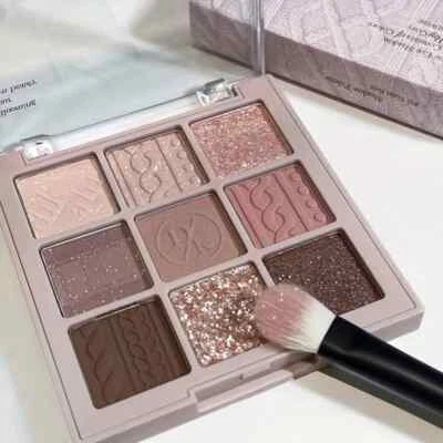 DIKALU Luxuriöse Lidschattenpalette 9 Farben Mauve - schneller & kostenloser Versand