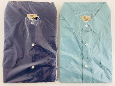 Set Of 2 Vintage Haband Travelers Men’s Long Sleeve Shirts w/ Pearl Snaps, XL - Image 1 of 4