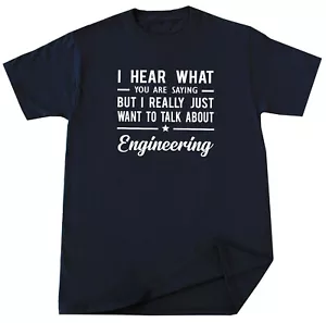Engineering T-shirt Student Engineer Birthday Christmas Funny Gift - Picture 1 of 3