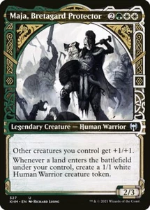 4 Maja, Bretagard Protector (SHOWCASE) 4x x4 - NM - Kaldheim - SPARROW MAGIC - Bild 1 von 1