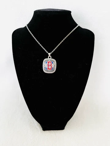 2004 Red Sox World Series Silver Championship Pendant, ๐บ๐ธ SHIP Cover