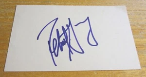 Tarjeta de índice de golf autografiada por golfista 3X5 firmada PGA Tour - Imagen 1 de 3