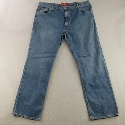 Jeans Arizona Para Hombre Talla 42x32 Azul Lavado Oscuro Original Recto 100% Algodón Foto 1 de 4