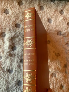 HERITAGE EDITION Barnes' Notes: Proverbs-Ezekiel (1998) Bible Theology - Picture 1 of 9