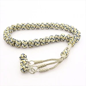 Großer Trabzon Kazaz 11mm handgestrickt 1000 Sterling Silber 33 Tesbih Gebet 502012 - Bild 1 von 12