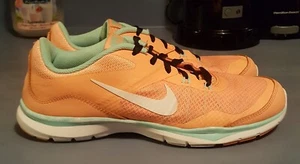 Nike Flex Trainer 5 Entrenamiento Cruzado Mujer Zapatos Puesta de Sol Brillo 724858-800 Talla 9 - Imagen 1 de 24