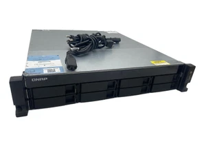TS-863U-RP QNAP 8 BAY NAS with 4GB RAM and Qty 7 3TB drives installed - Afbeelding 1 van 6