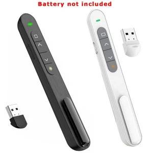 Power point Presentation Remote Wireless USB PPT Presenter Laser Pointer Clicker - Picture 1 of 12