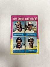 1975 Topps - 1975 Rookie Outfielders #616 Pepe Mangual, Dave Augustine, Jim...