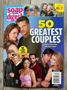 2024 SOAP DIGEST Special Edition 50 GREATEST COUPLES Exclusive Interviews 12 GH - Picture 1 of 1