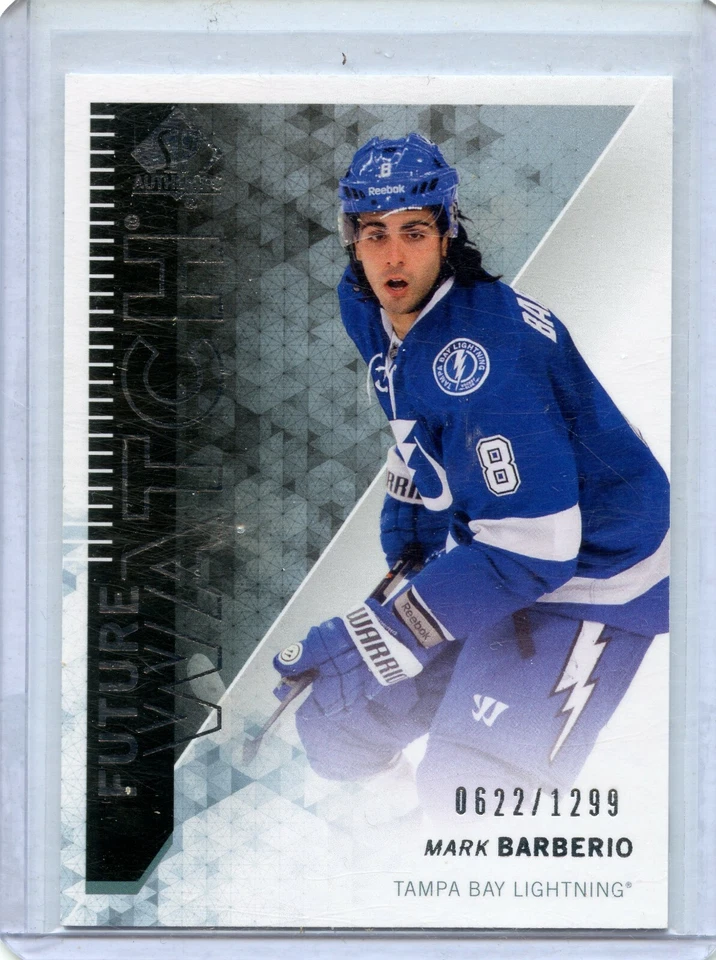  2013-14 SP Authentic #218 Mark Barberio RC 622/1299 - Image 1 of 2