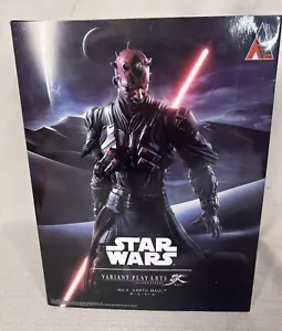 Play Arts Kai Star Wars Darth Maul Variant Figure Authentic Open Box - Picture 1 of 8